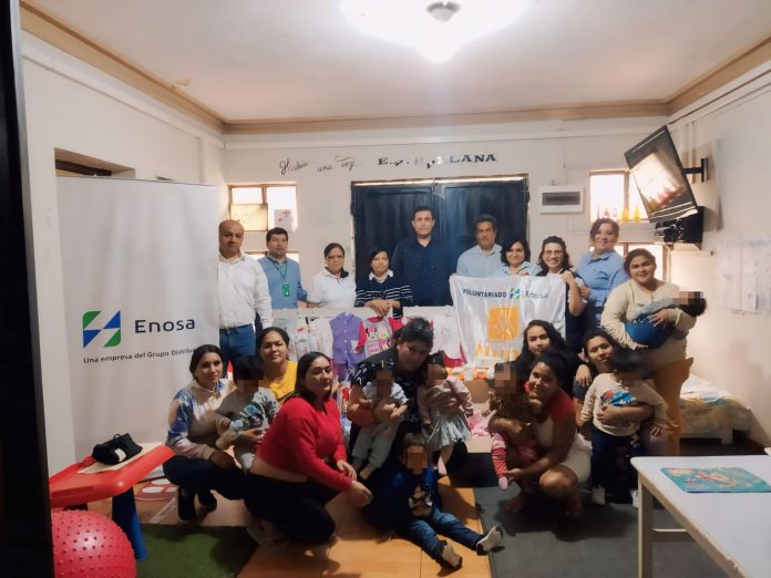 Trabajadores voluntarios de Enosa apoyan a las internas del penal de mujeres de Sullana Trabajadores voluntarios de Enosa apoyan a las internas del penal de mujeres de Sullana